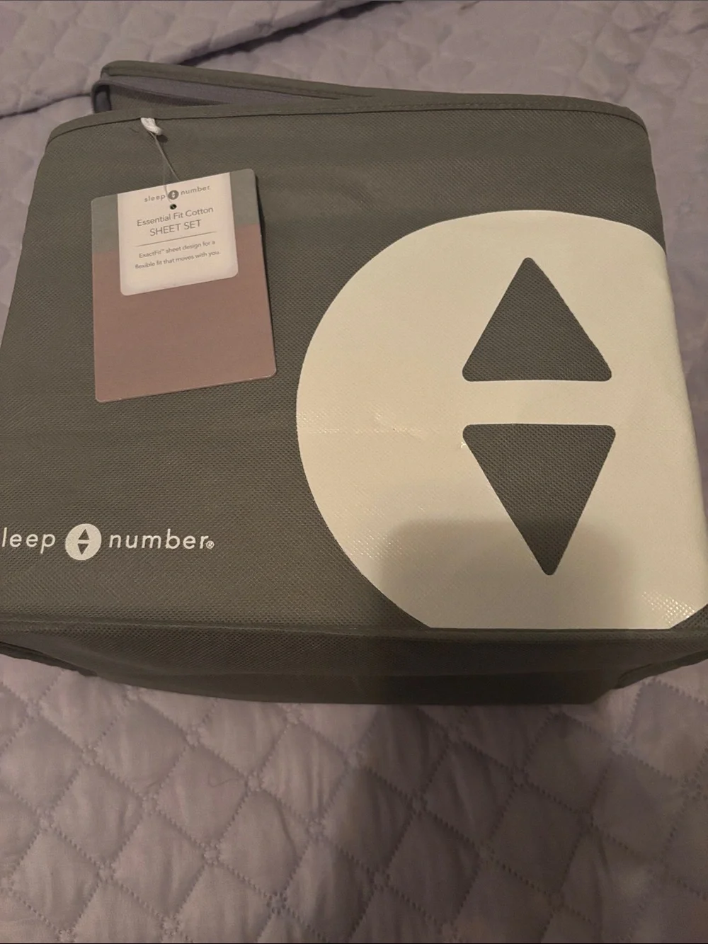 Sleep Number NEW Cotton Split King Sheet Set Wheat